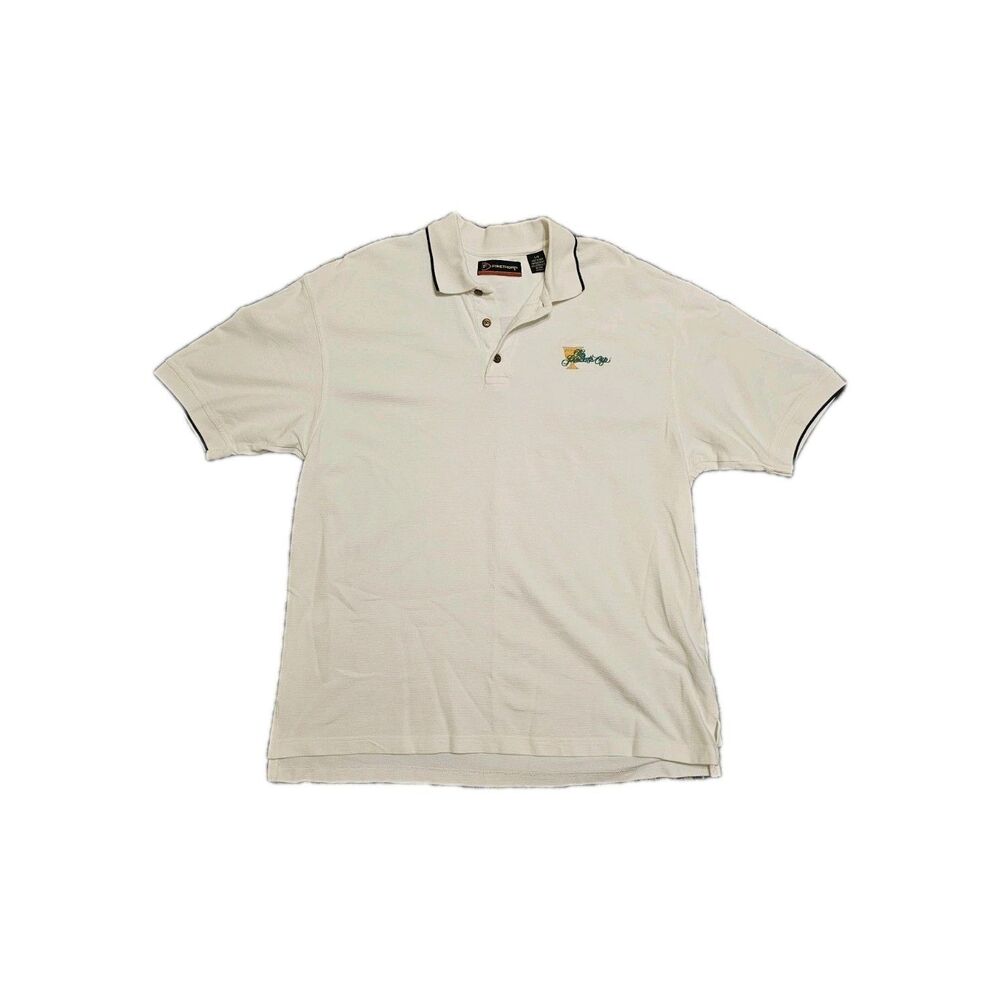 The Presidents Cup Golf Polo Firethorn 100% Cotton